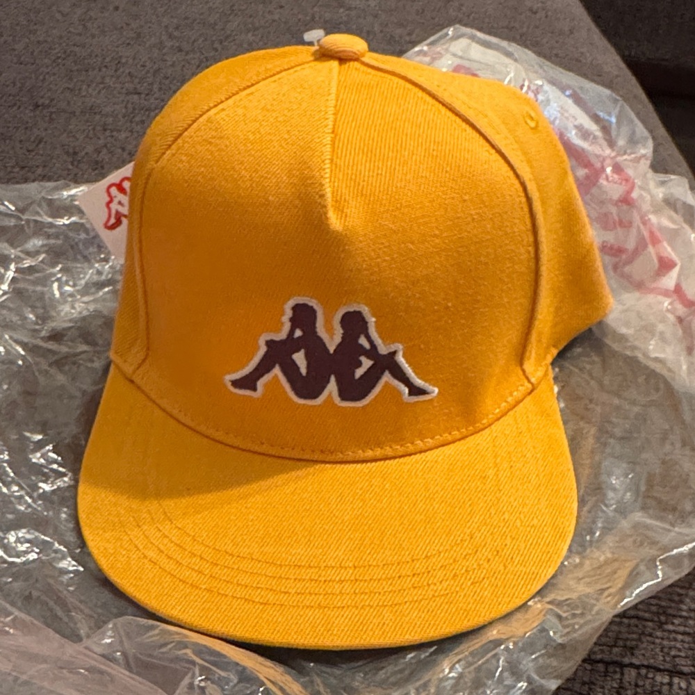 Kappa Golden Cap with Logo